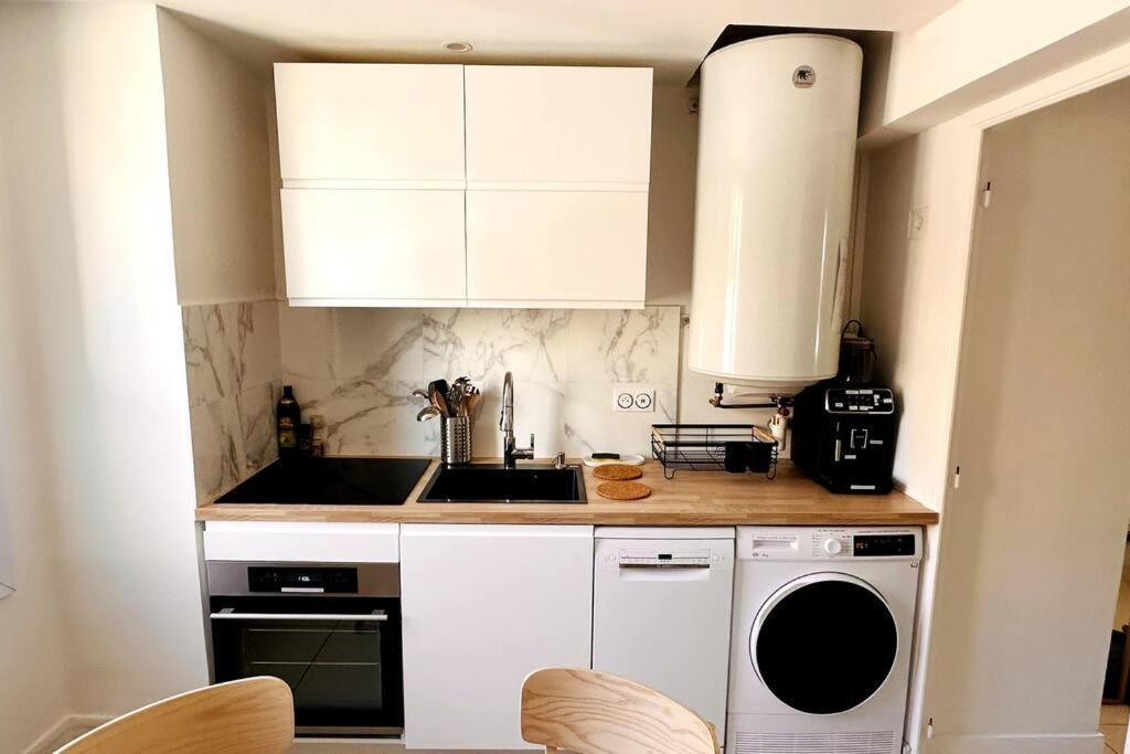 Appartement 3 Chambres + Parking A Lyon 7 Exterior photo